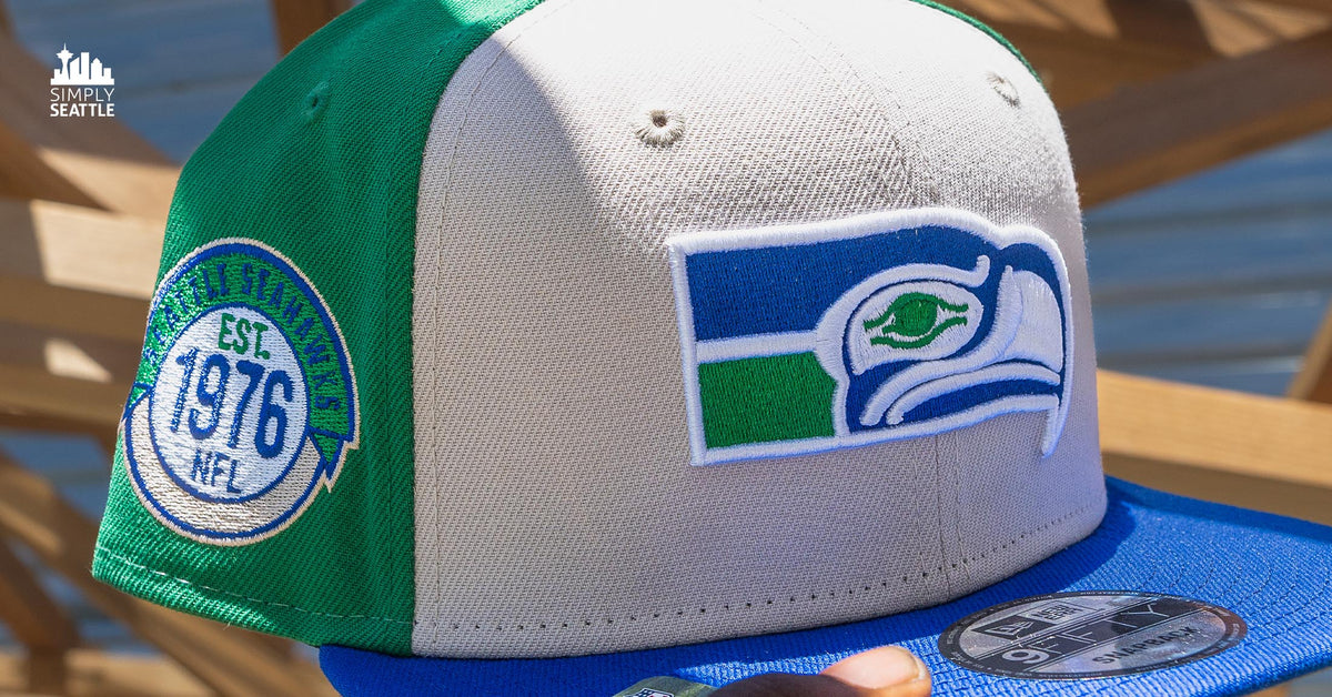 Mitchell And Ness Seattle Seahawks NFL Throwback Snapback Cap (blue)