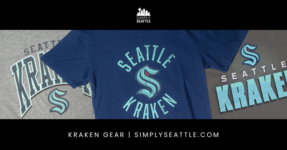Official Seattle All Team Sports Kraken Mariners Seahawks Storm