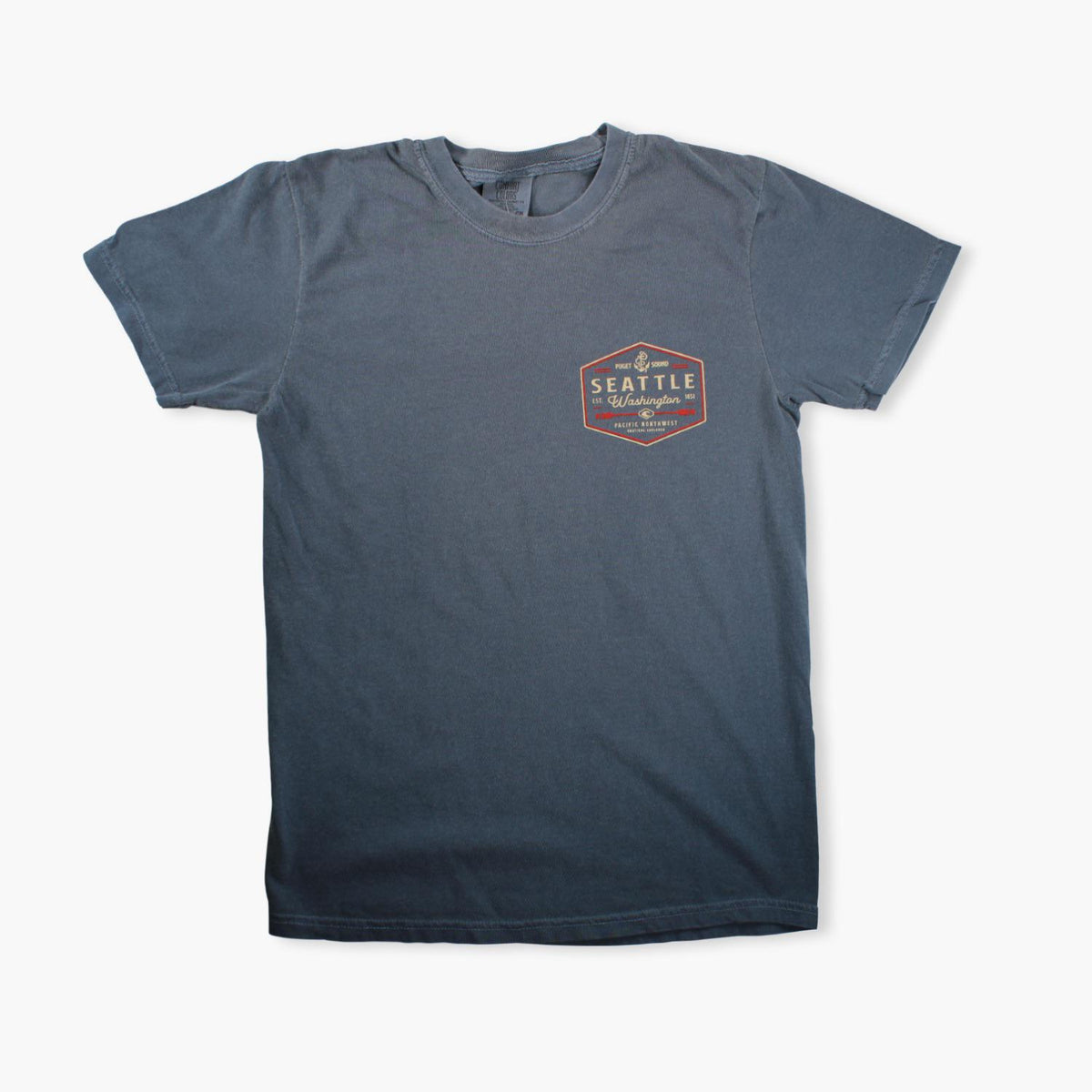 Seattle Mariners Star Logo Vintage Scrum T-Shirt