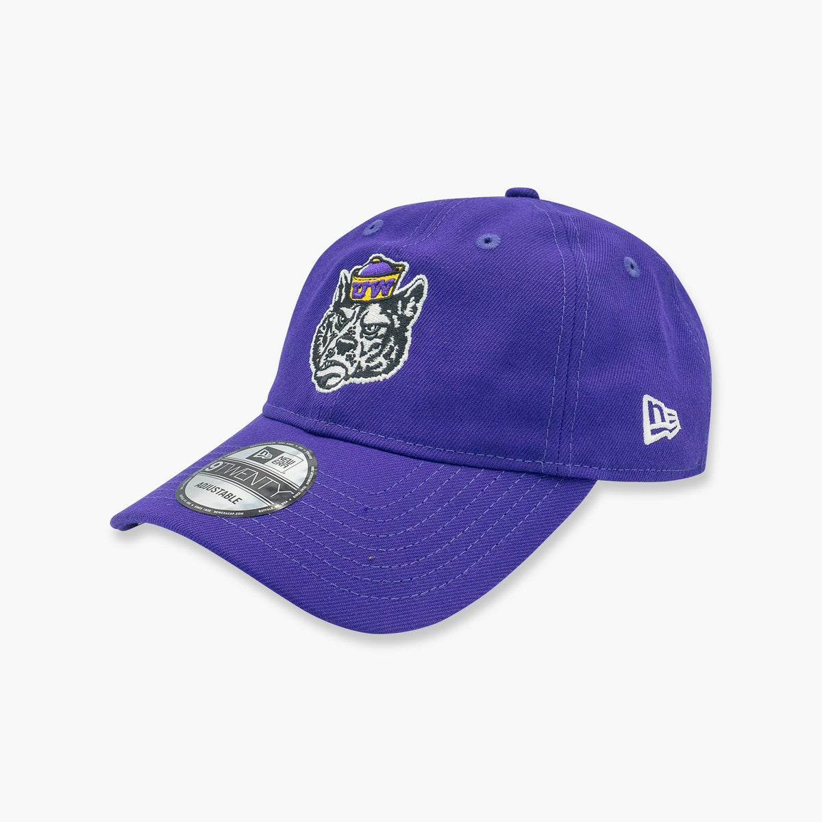 Washington Huskies New Era Women's Script 9TWENTY Adjustable Hat - Purple