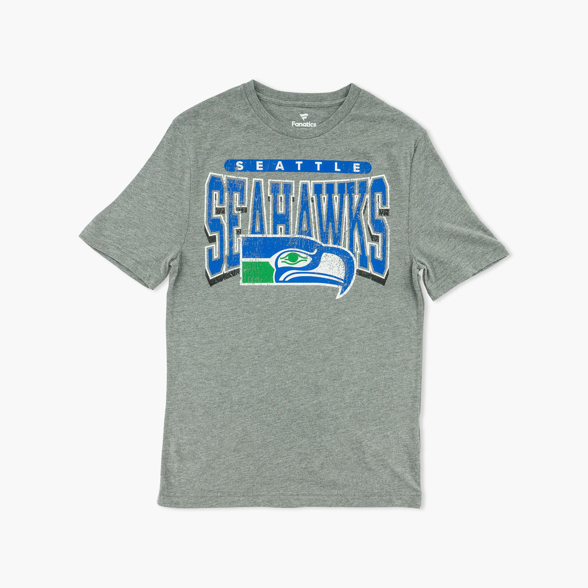 Seattle Seahawks Atlas Blue Logo Distressed T-Shirt – Simply Seattle