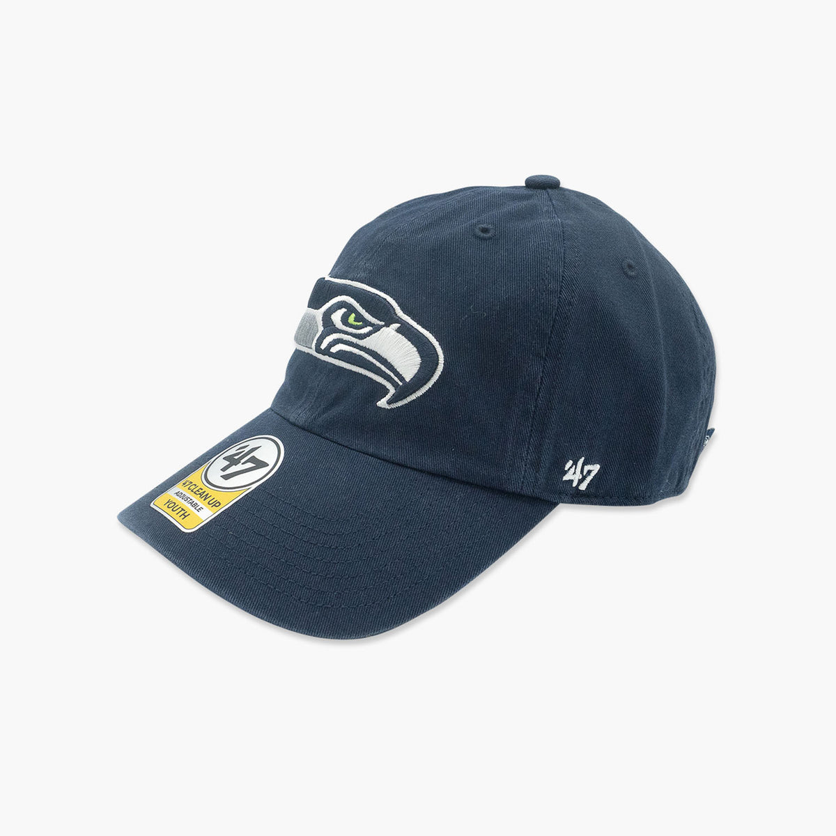 '47 Brand Seattle Seahawks Clean Up Adjustable Hat (Navy)