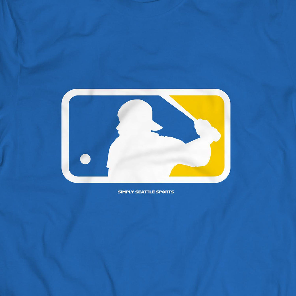 Seattle Mariners The Kingdome T-Shirt from Homage. | Royal Blue | Vintage Apparel from Homage.