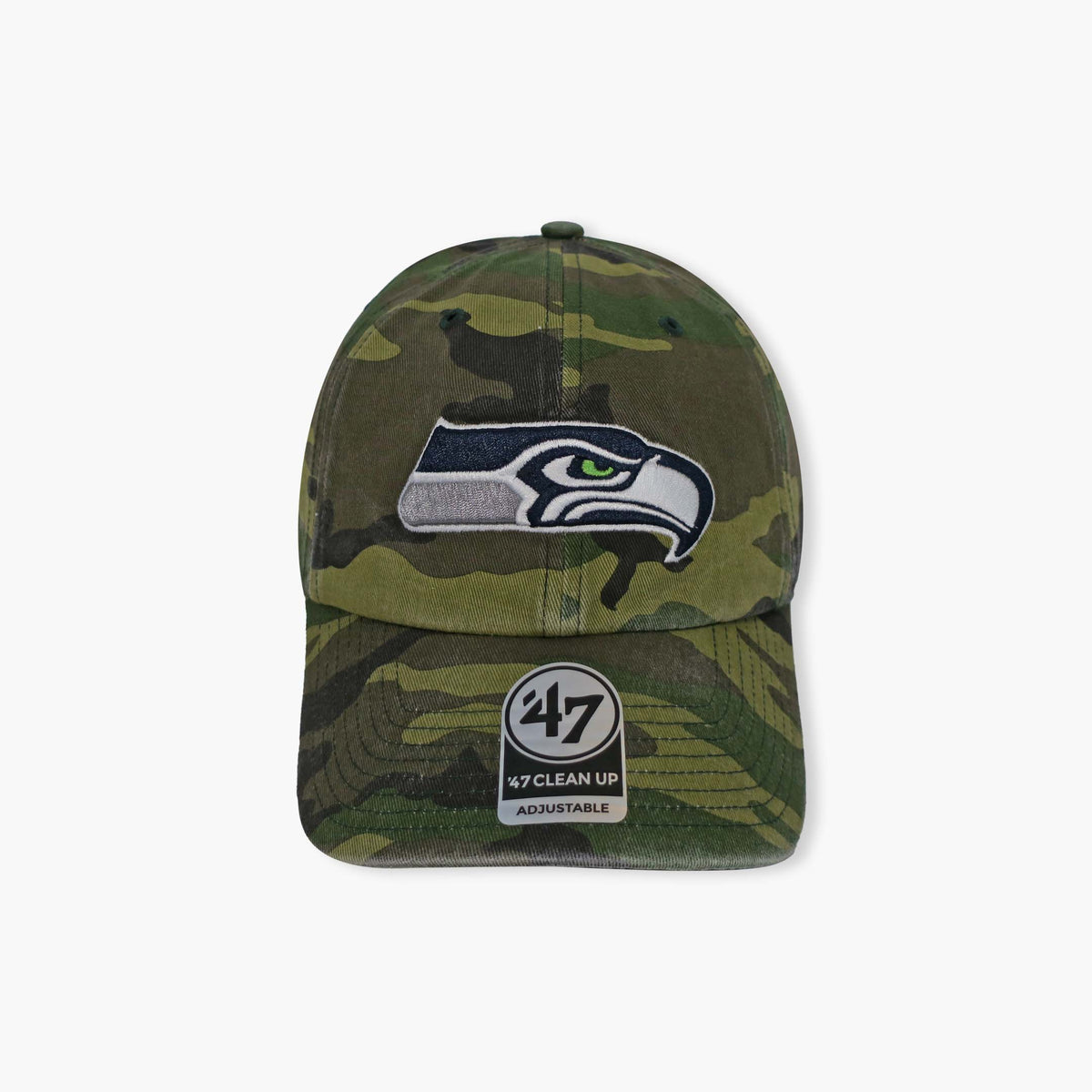 Seattle Seahawks Navy Clean Up Adjustable Hat – Simply Seattle