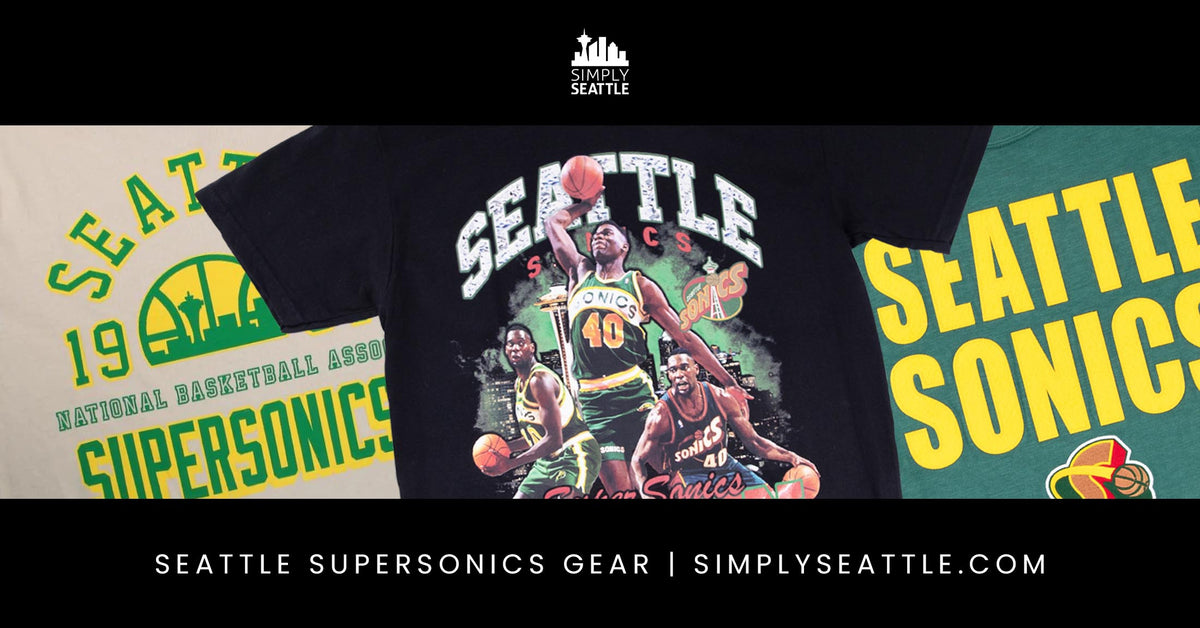 Official bling SS HWC Seattle Supersonics Shawn Kemp T-Shirts