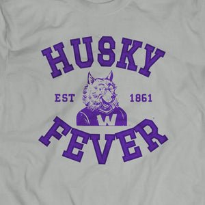 Washington Huskies "Husky Fever" Grey T-Shirt