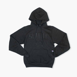 Champion Seattle Black 3D Hoodie