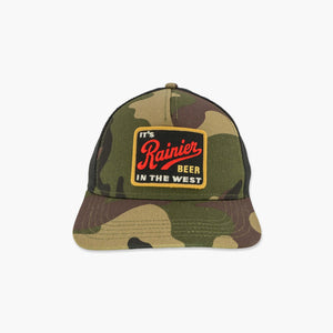 Rainier Beer Camo Valin Trucker Hat