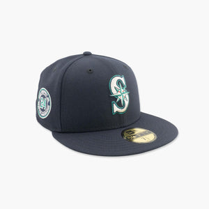 Seattle Mariner Ken Griffey Jr. Badge Navy Fitted Hat