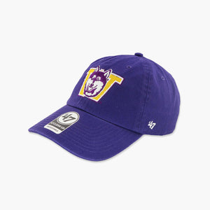 Washington Huskies Classic Throwback Purple Clean Up Adjustable Hat