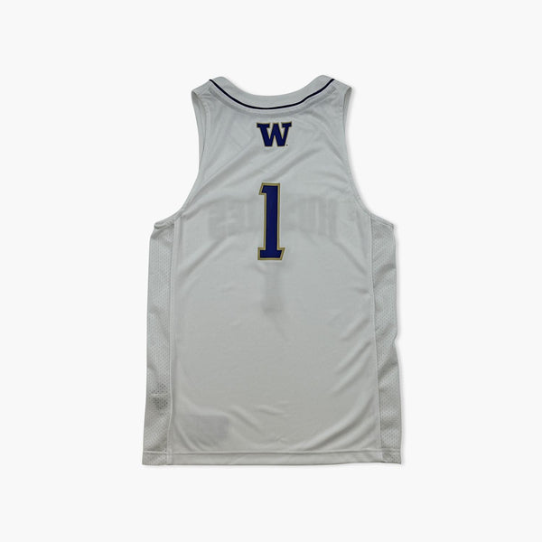 Washington Huskies White Basketball Jersey