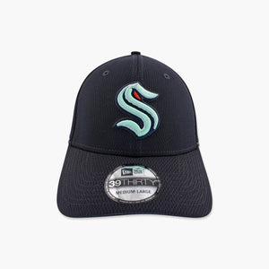 Seattle Kraken Navy Mesh Fitted Hat