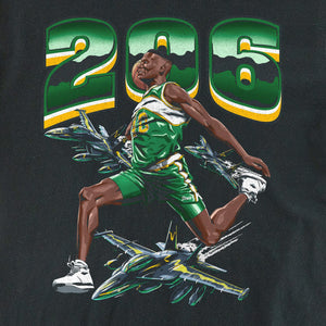 Shawn Kemp Immortal Black T-Shirt