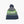 Seattle Seahawks Navy Striped Wordmark Beanie