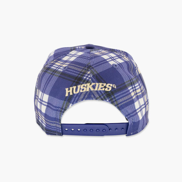 Washington Huskies Plaid Snapback