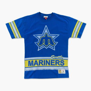 Seattle Mariners Royal Vintage Oversized T-Shirt