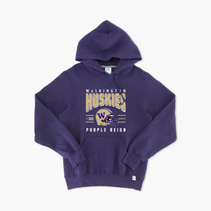 Washington Huskies Big Ten Purple Reign Helmet Hoodie