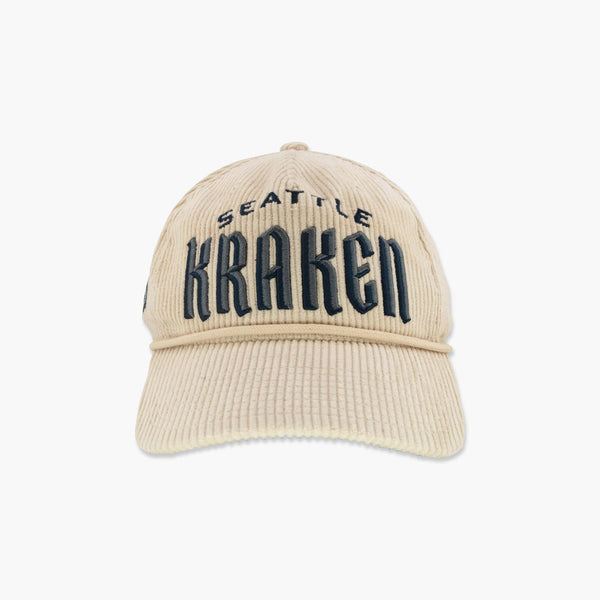 Seattle Kraken Tan Corduroy Deadstock Snapback