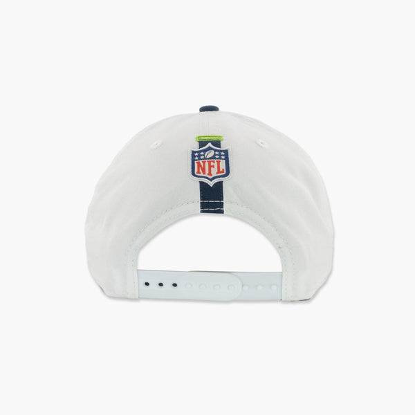 Seattle Seahawks 2024 Training Camp White "Golfer" Snapback