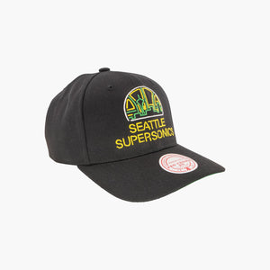 Seattle SuperSonics Neon Skyline Pro Crown Snapback