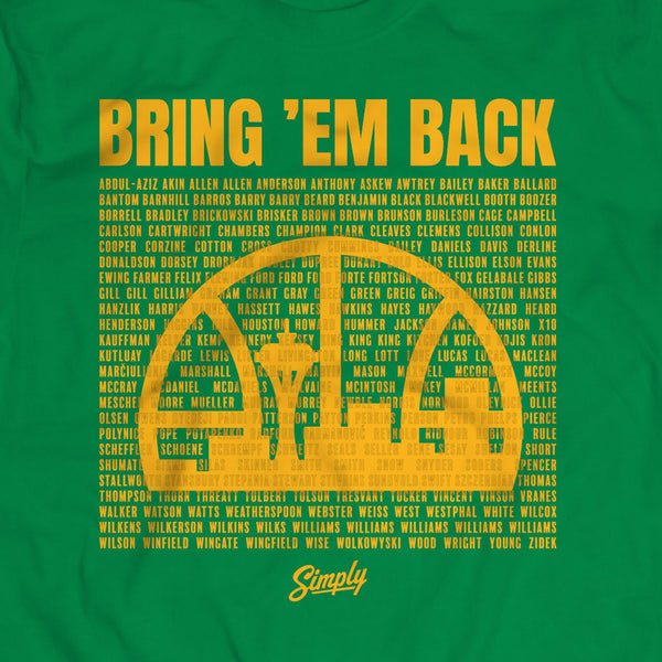 Seattle Hoops Legacy Bring 'Em Back T-Shirt