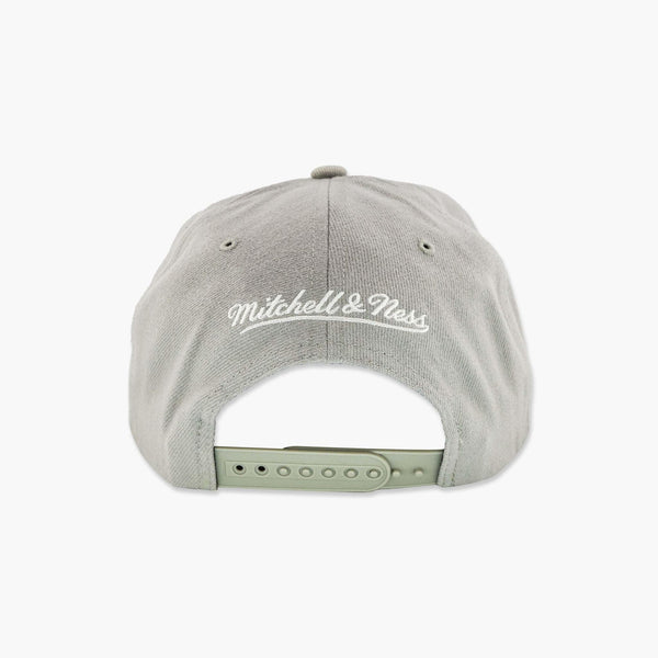 Seattle SuperSonics Grey & White Skyline Snapback