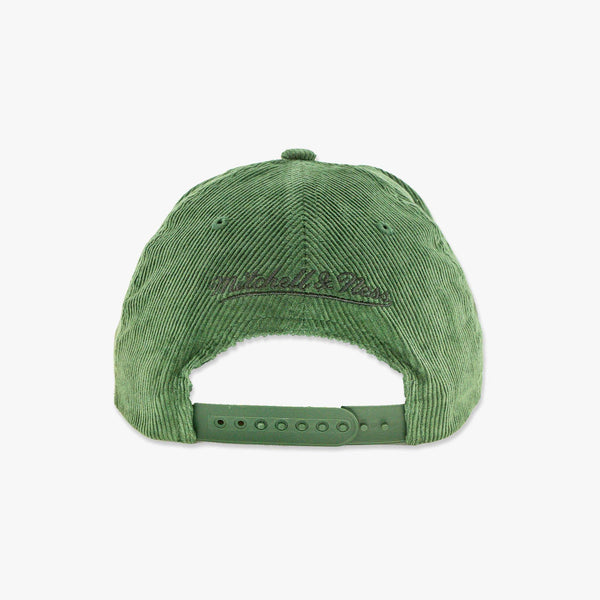 Seattle SuperSonics Dark Green Corduroy Snapback