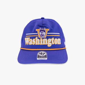 Washington Huskies Classic Throwback Campscape Nylon Hitch Snapback