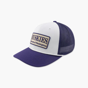 Washington Huskies Campus Script Rope Trucker Hat