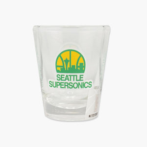 Seattle SuperSonics Skyline 2oz Gameday Shot Glass