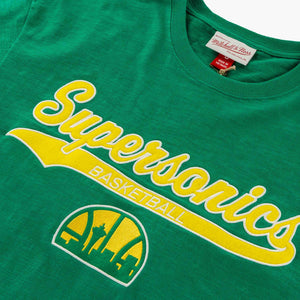 Seattle SuperSonics Vintage Script Legendary Slub T-Shirt