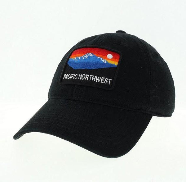 Horizon Black Pacific Northwest Adjustable Hat