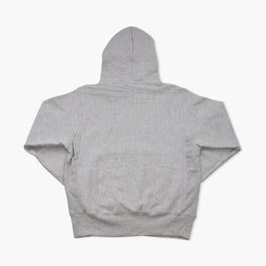 Seattle Silver Grey Reverse Weave Hoodie