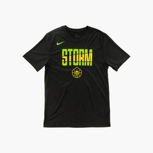 Seattle Storm Legend Banner Black T-Shirt