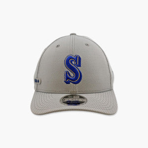 Seattle Mariners 2025 Clubhouse Throwback Grey Snapback