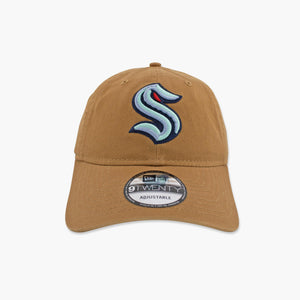 Seattle Kraken Chestnut Brown Adjustable Hat