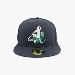 Seattle Mariners Ken Griffey Jr Cooperstown Legend Navy Fitted Hat