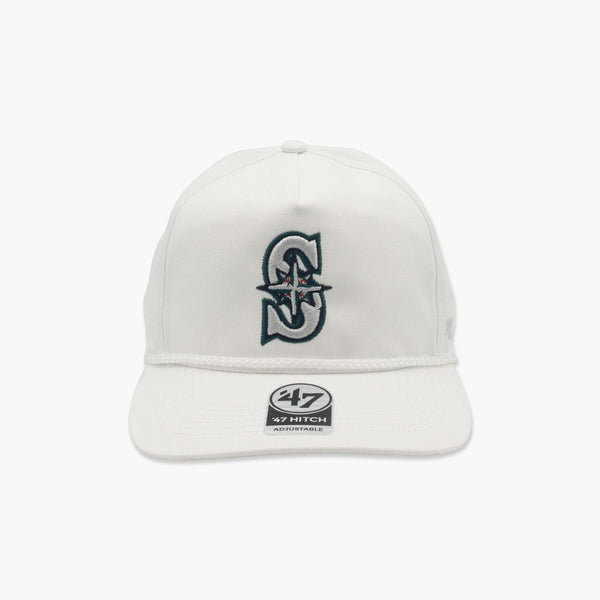 Seattle Mariners Primary Logo White Rope Hitch Snapback