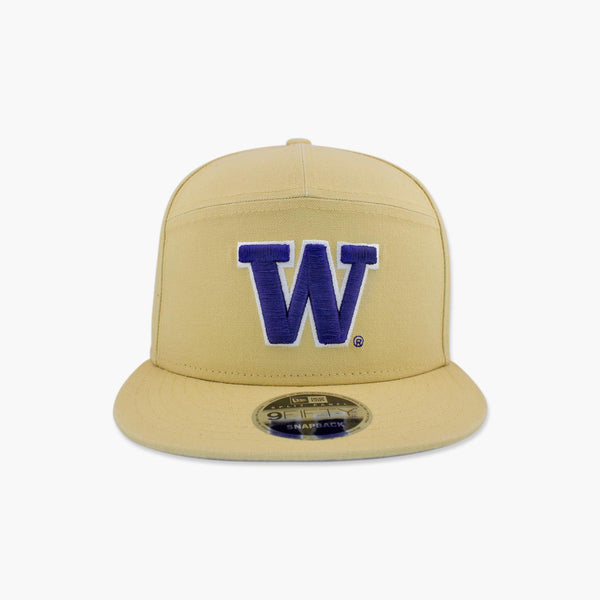 Washington Huskies Gold Canvas Snapback