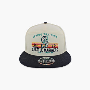 Seattle Mariners Spring Training Cream Primary Logo Snapback