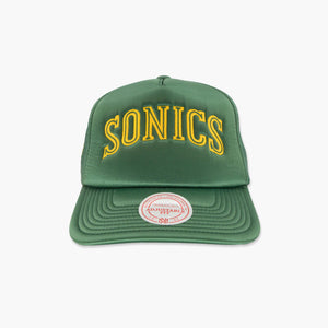 Seattle SuperSonics Satin Trucker Hat