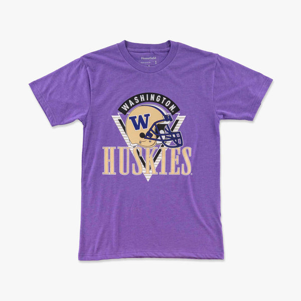 Washington Huskies 90's Triangle Purple T-Shirt