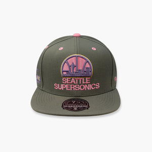 Seattle SuperSonics Lavender Dreams Fitted Hat