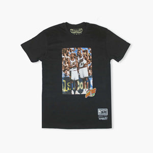 Seattle SuperSonics Kemp & Payton Photo Black T-Shirt