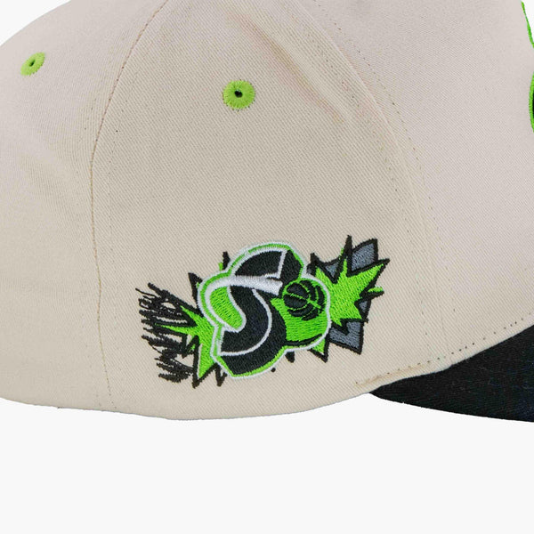 Seattle SuperSonics Overspray Pro Crown Snapback