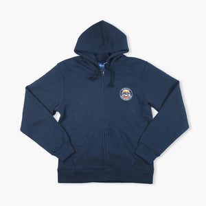 Seattle Marine Navy Big Cotton Full Zip Hoodie