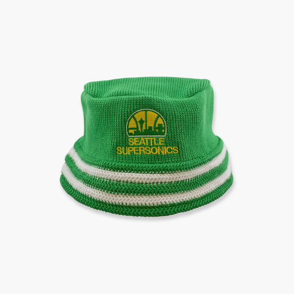 Seattle SuperSonics Skyline Knit Bucket Hat