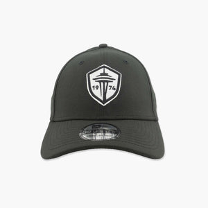 Seattle Sounders Black & White FlexFit Hat