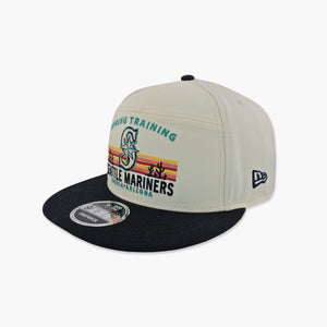 Seattle Mariners Spring Training Cream Primary Logo Snapback