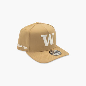 Washington Huskies Primary Logo Tan A-Frame Snapback